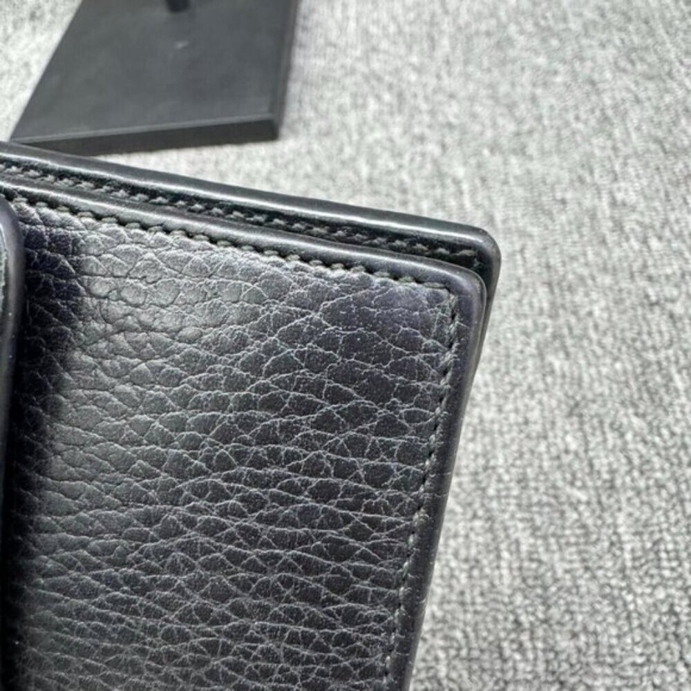 Authentic Gucci Soho Chain Crossbody Bag Black Pebbled Leather GG Logo LuxuryBag - Picture 7 of 16